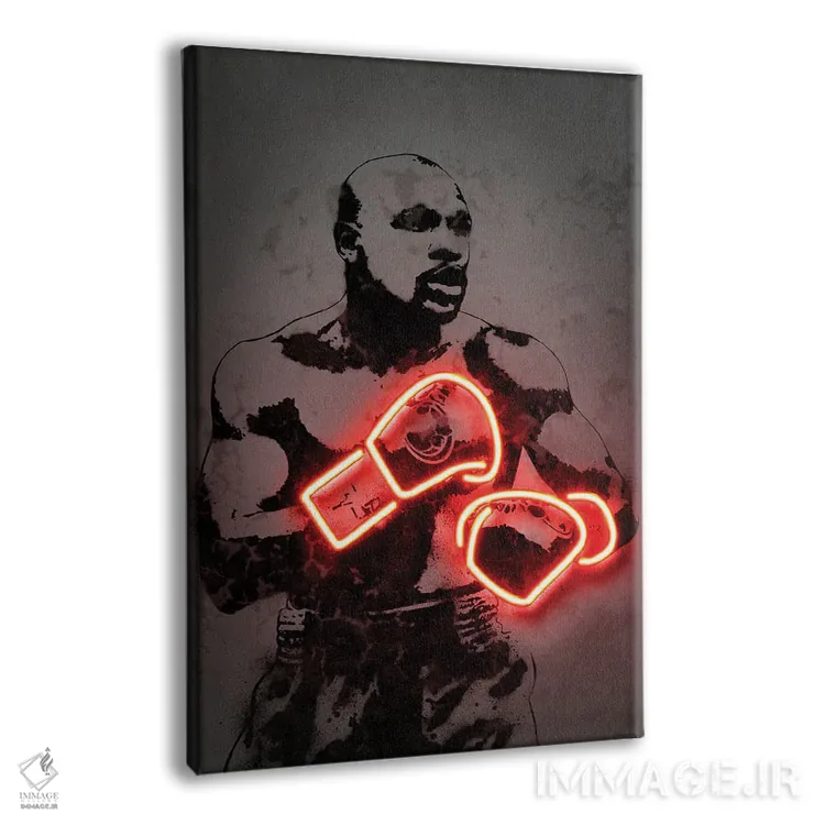 تابلو دکوراتیو فلوید اثر اکتاویان میلو - نمای پرسپکتیو محصول