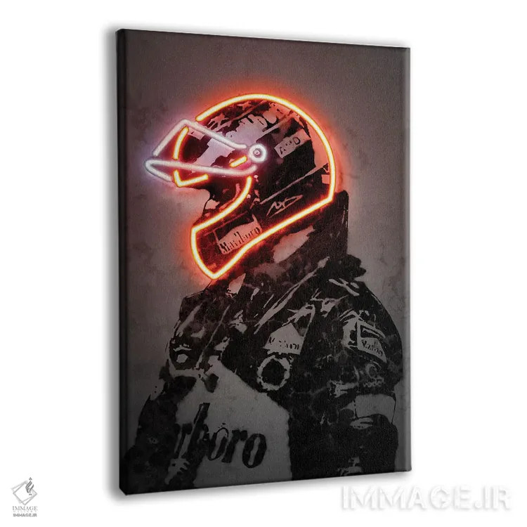 تابلو دکوراتیو شوماخر اثر اکتاویان میلو - نمای پرسپکتیو محصول