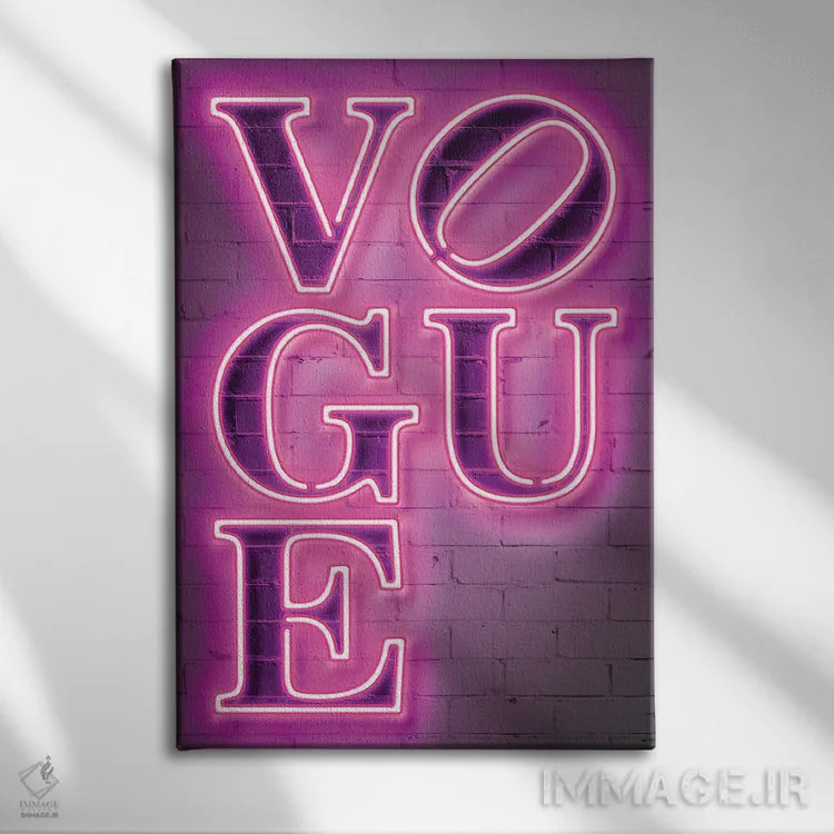 تابلو دکوراتیو ووگ اثر اکتاویان میلو - نمای روبهرو روی دیوار