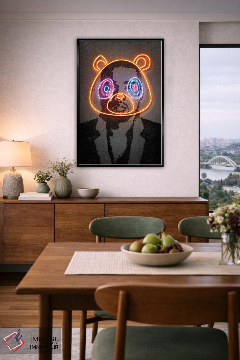 تابلو دکوراتیو کانیه اثر اکتاویان میلو - D4B