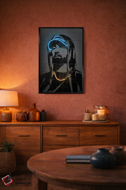 تابلو دکوراتیو امینم اثر اکتاویان میلو - D4B