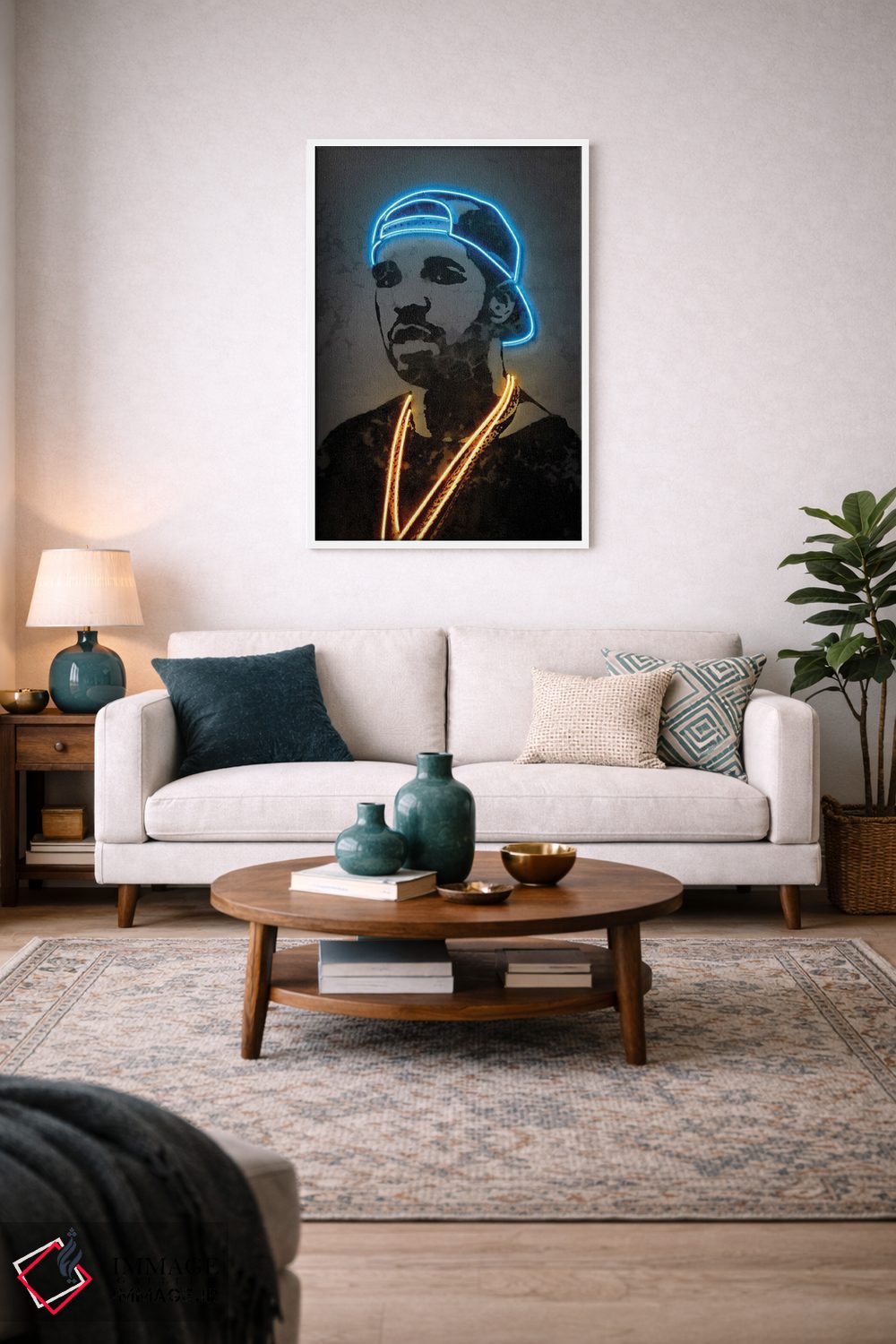 تابلو دکوراتیو دریک اثر اکتاویان میلو - D3W