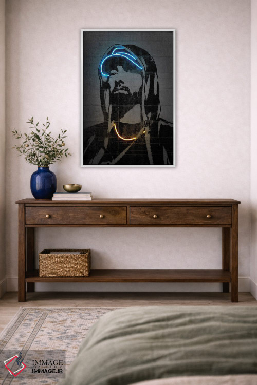 تابلو دکوراتیو امینم اثر اکتاویان میلو - D2W