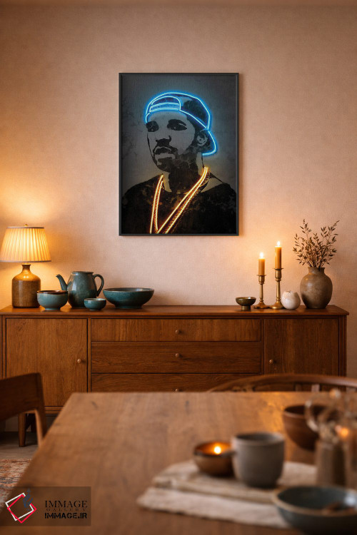 تابلو دکوراتیو دریک اثر اکتاویان میلو - D6B