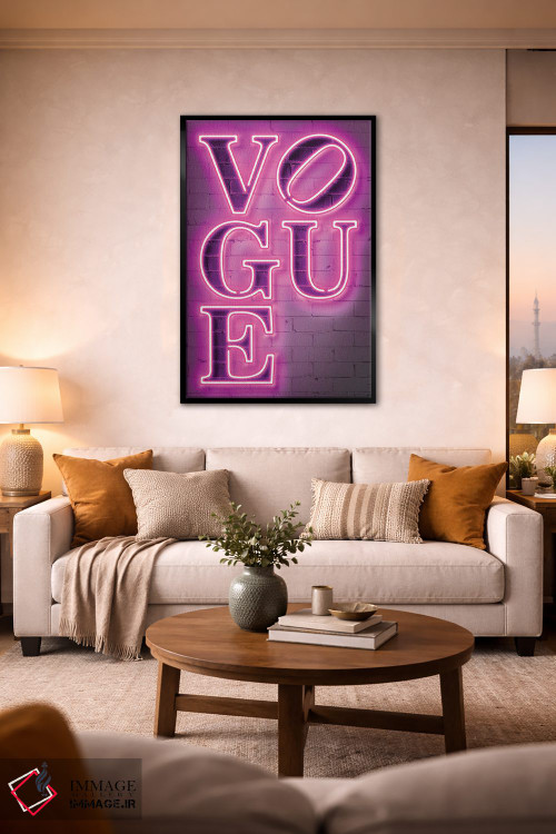 تابلو دکوراتیو ووگ اثر اکتاویان میلو - D2B