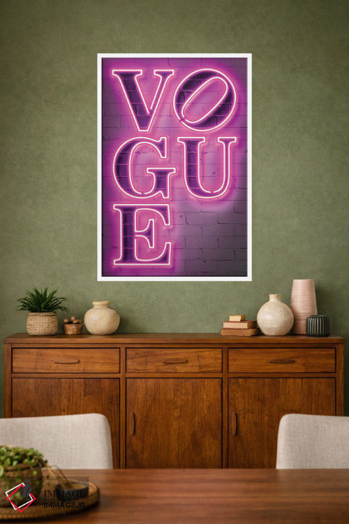 تابلو دکوراتیو ووگ اثر اکتاویان میلو - D1W