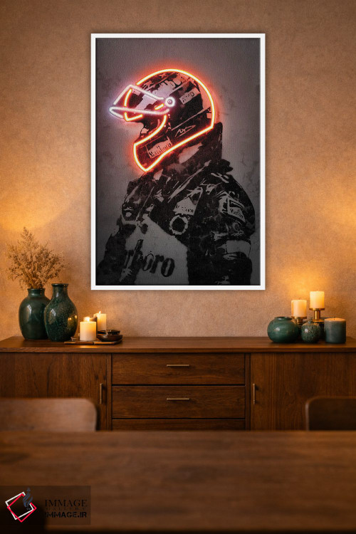 تابلو دکوراتیو شوماخر اثر اکتاویان میلو - D1W