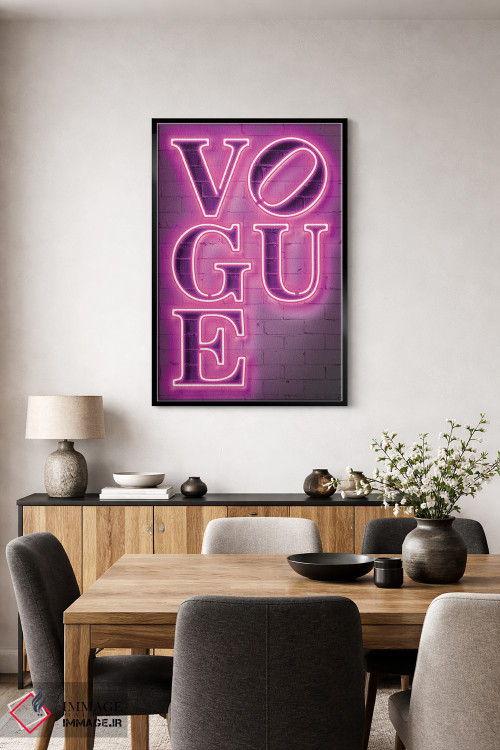 تابلو دکوراتیو ووگ اثر اکتاویان میلو - D5B