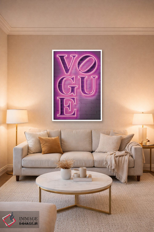 تابلو دکوراتیو ووگ اثر اکتاویان میلو - D3W