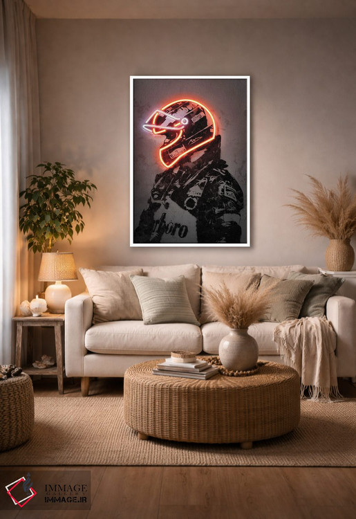 تابلو دکوراتیو شوماخر اثر اکتاویان میلو - D3W