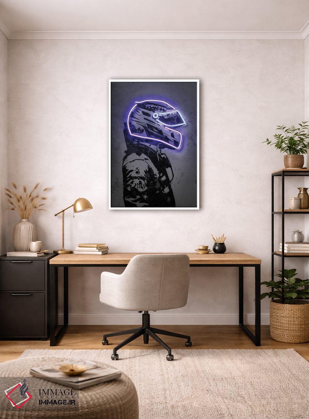 تابلو دکوراتیو همیلتون اثر اکتاویان میلو - D4W