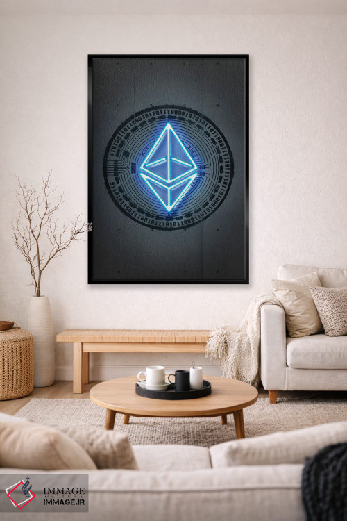 تابلو دکوراتیو اتریوم اثر اکتاویان میلو - D2B