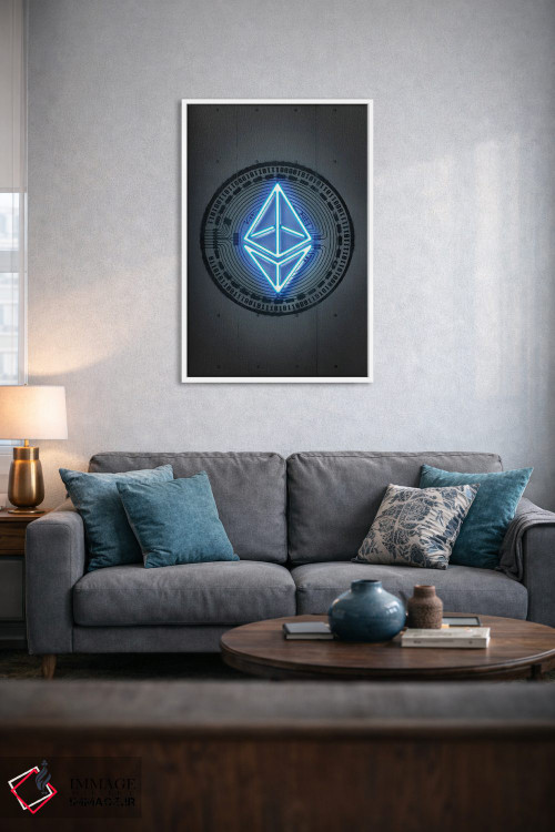 تابلو دکوراتیو اتریوم اثر اکتاویان میلو - D4W