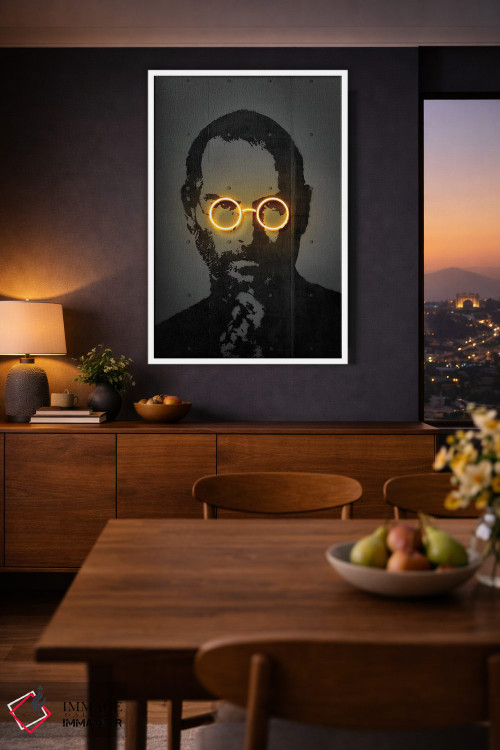 تابلو دکوراتیو جابز اثر اکتاویان میلو - D3W