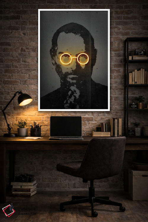 تابلو دکوراتیو جابز اثر اکتاویان میلو - D4W