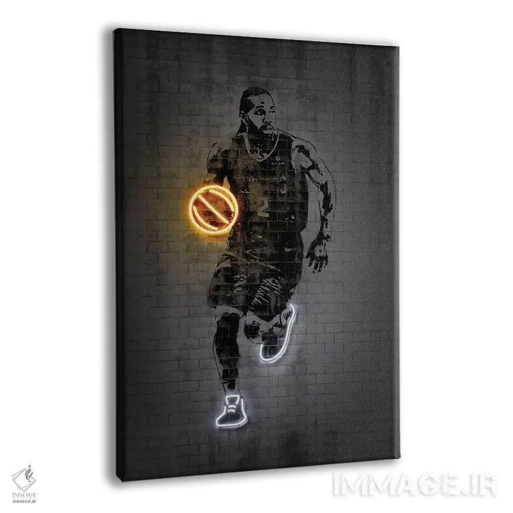 تابلو دکوراتیو کاوی لئونارد اثر اکتاویان میلو - نمای پرسپکتیو محصول