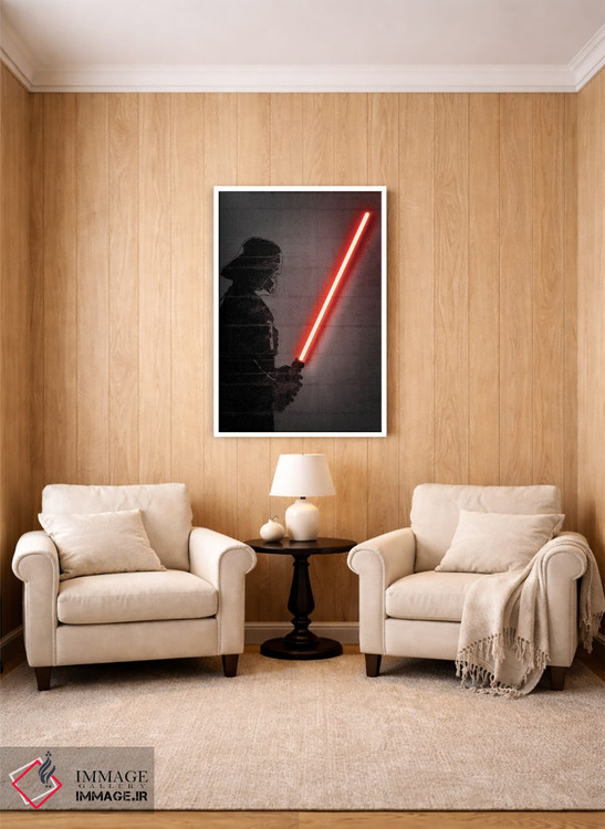 تابلو دکوراتیو دارت ویدر اثر اکتاویان میلو - D1W