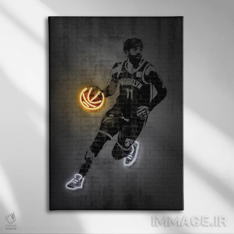 تابلو دکوراتیو کایری اروینگ اثر اکتاویان میلو - نمای روبهرو روی دیوار