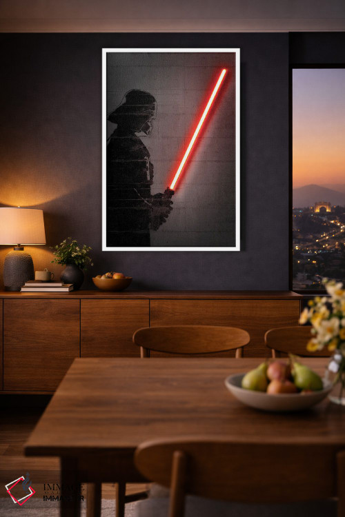 تابلو دکوراتیو دارت ویدر اثر اکتاویان میلو - D3W