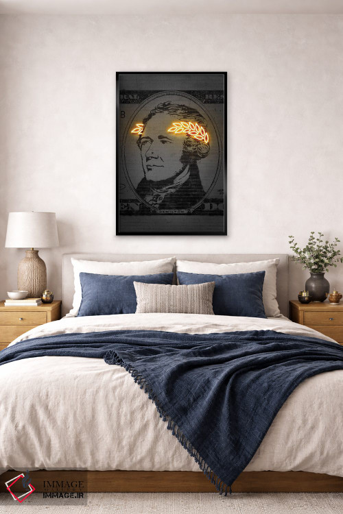 تابلو دکوراتیو الکساندر همیلتون اثر اکتاویان میلو - D6B