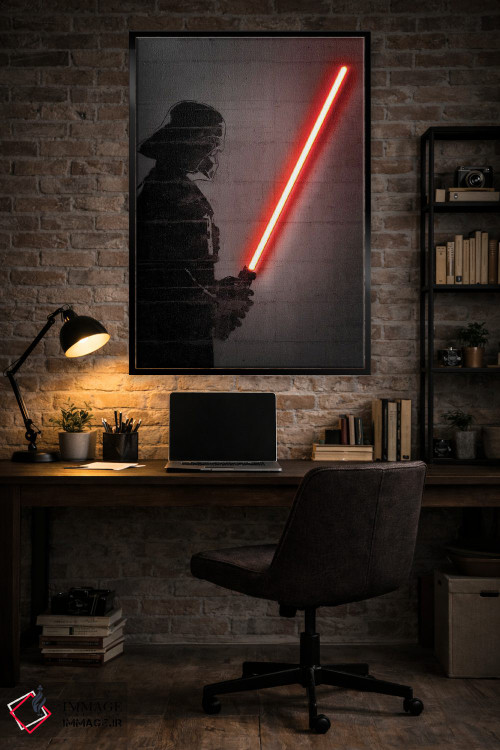 تابلو دکوراتیو دارت ویدر اثر اکتاویان میلو - D5B