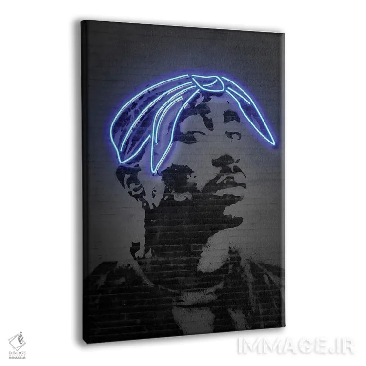 تابلو دکوراتیو توپاک اثر اکتاویان میلو - نمای پرسپکتیو محصول