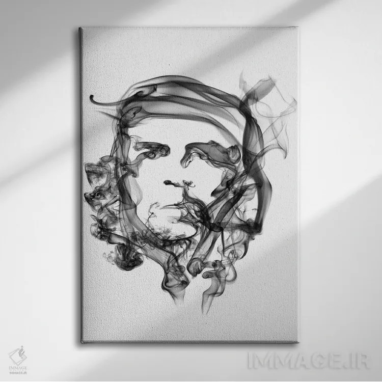 تابلو دکوراتیو چه گوارا اثر اکتاویان میلو - نمای روبهرو روی دیوار