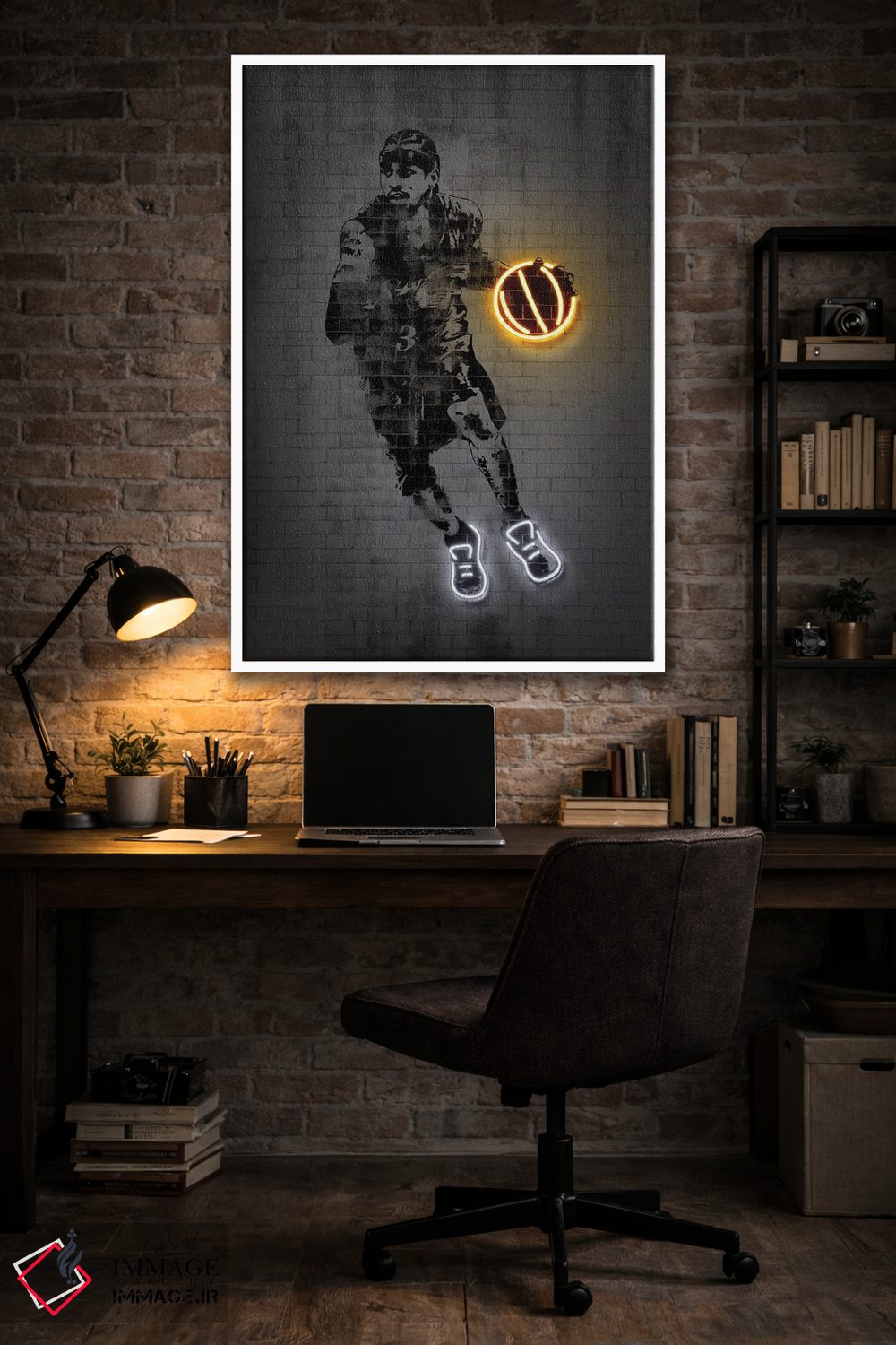 تابلو دکوراتیو آلن آیورسن اثر اکتاویان میلو - D4W