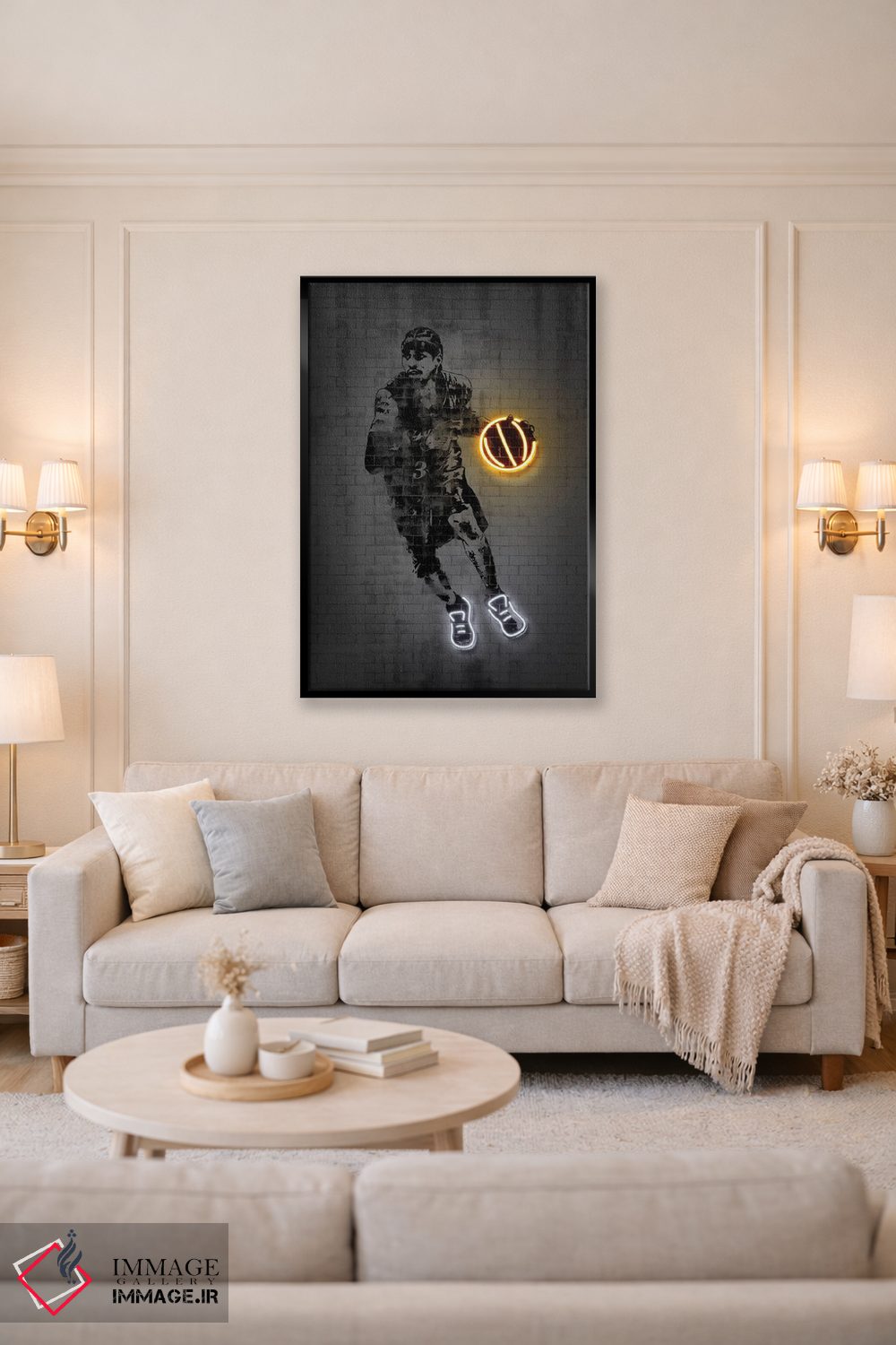 تابلو دکوراتیو آلن آیورسن اثر اکتاویان میلو - D5B