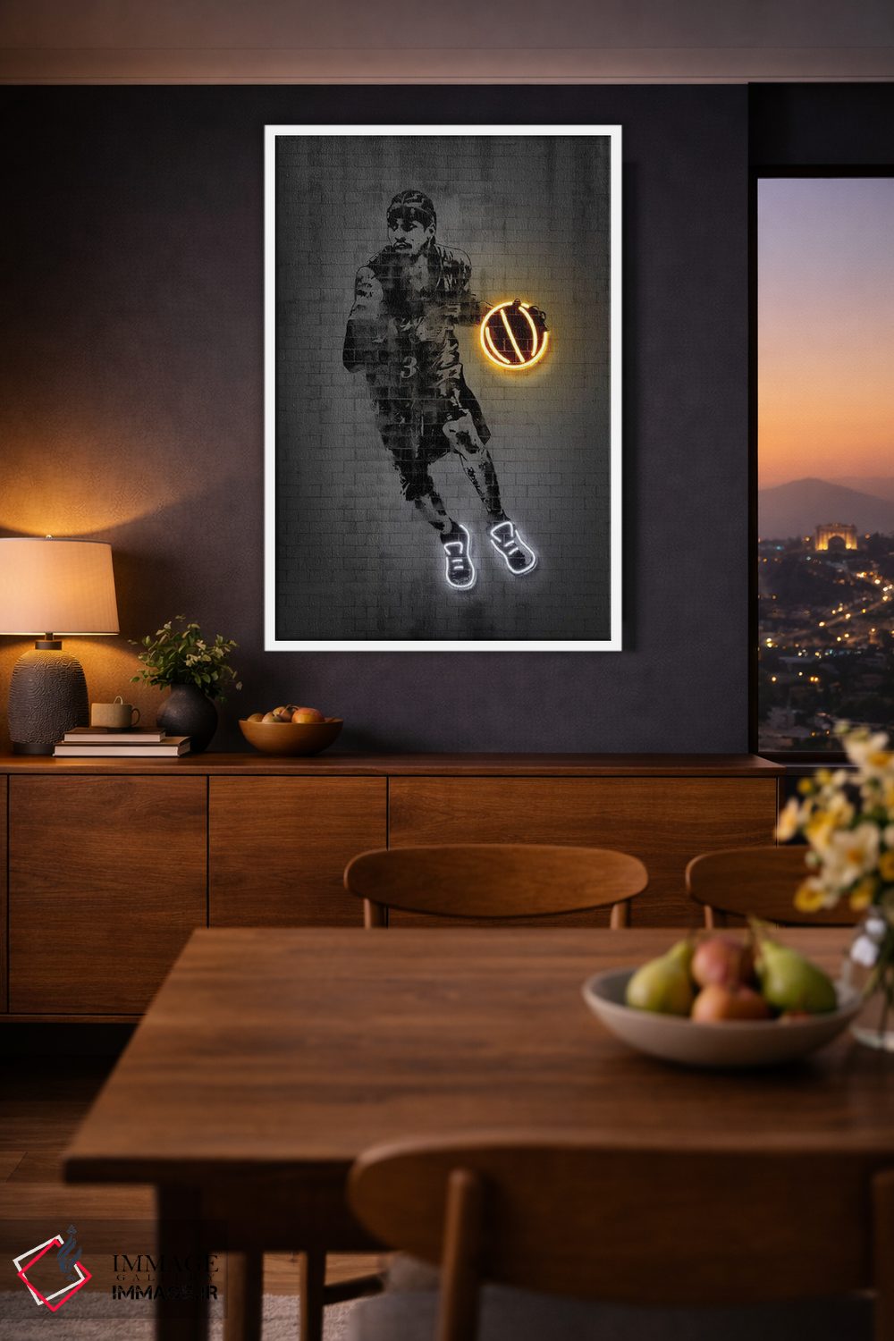 تابلو دکوراتیو آلن آیورسن اثر اکتاویان میلو - D3W