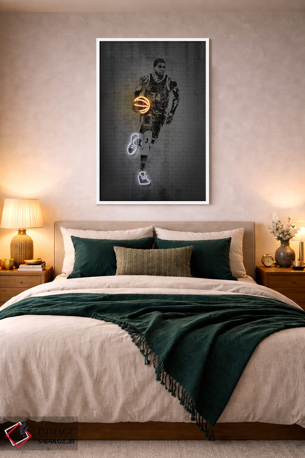 تابلو دکوراتیو یانیس آنتتوکومپو اثر اکتاویان میلو - D3W