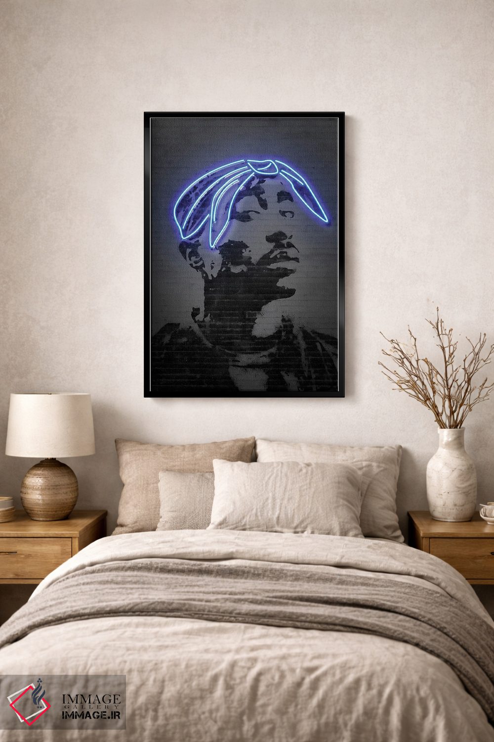 تابلو دکوراتیو توپاک اثر اکتاویان میلو - D1B