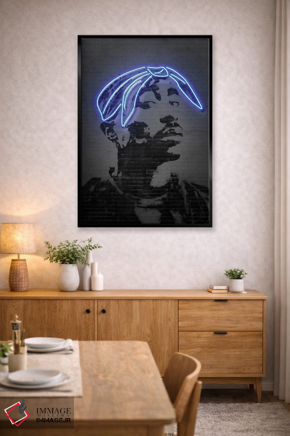 تابلو دکوراتیو توپاک اثر اکتاویان میلو - D4B