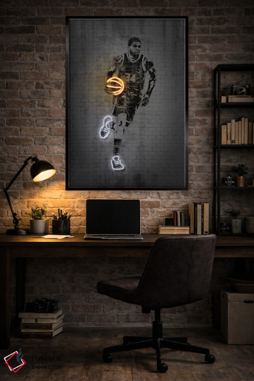 تابلو دکوراتیو یانیس آنتتوکومپو اثر اکتاویان میلو - D6B