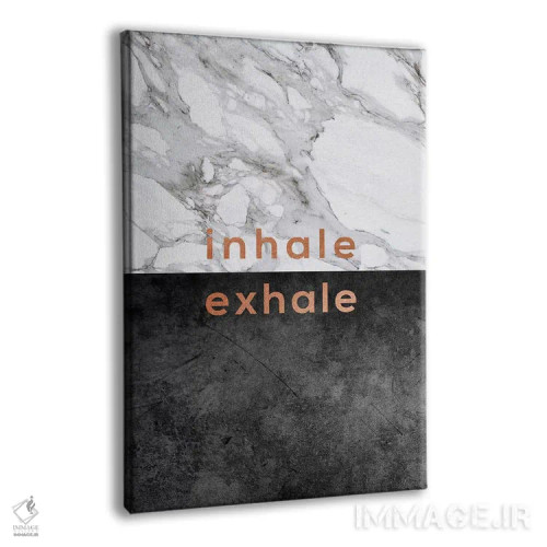 تابلو مدرن دم و بازدم اثر اورارا استودیو - نمای پرسپکتیو محصول