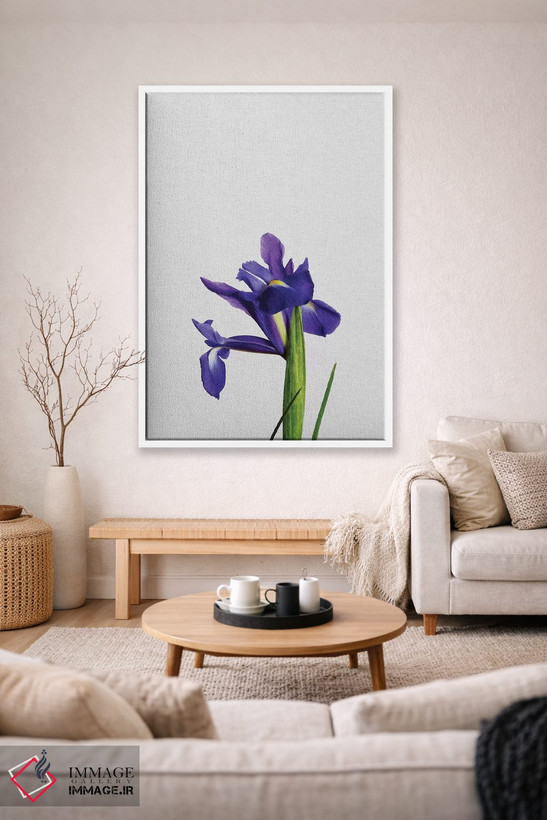 تابلو مینیمال زنبق اثر اورارا استودیو - D1W