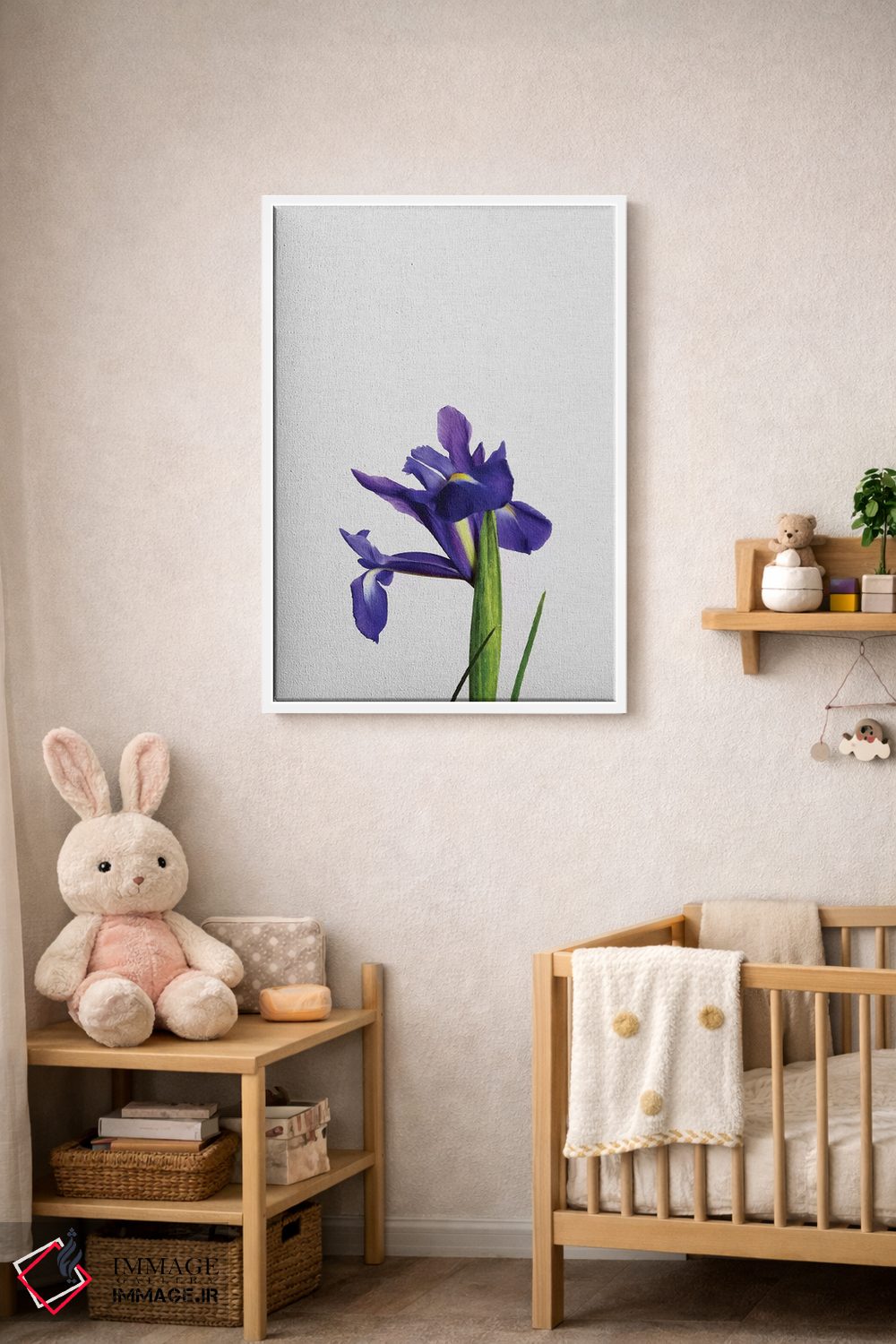 تابلو مینیمال زنبق اثر اورارا استودیو - D2W