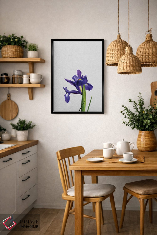 تابلو مینیمال زنبق اثر اورارا استودیو - D6B