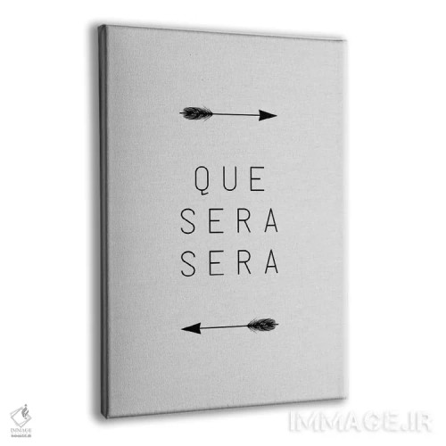 تابلو مینیمال هر چه بادا باد اثر اورارا استودیو - نمای پرسپکتیو محصول