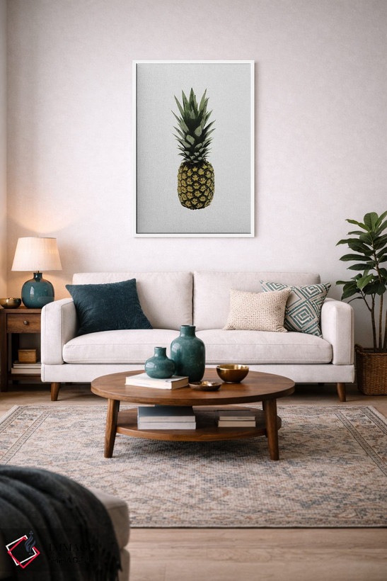 تابلو مینیمال آناناس I اثر اورارا استودیو - D2W