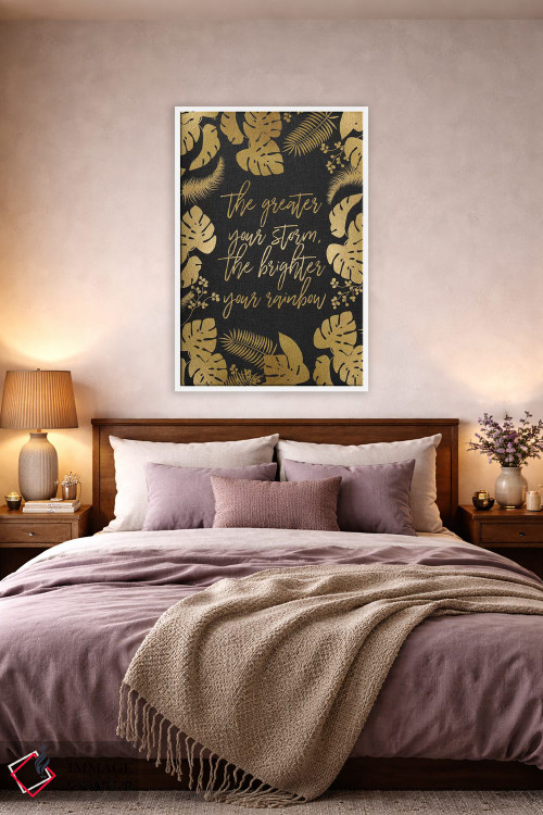 تابلو دکوراتیو هرچه طوفانت بزرگ تر… اثر اورارا استودیو - D3W