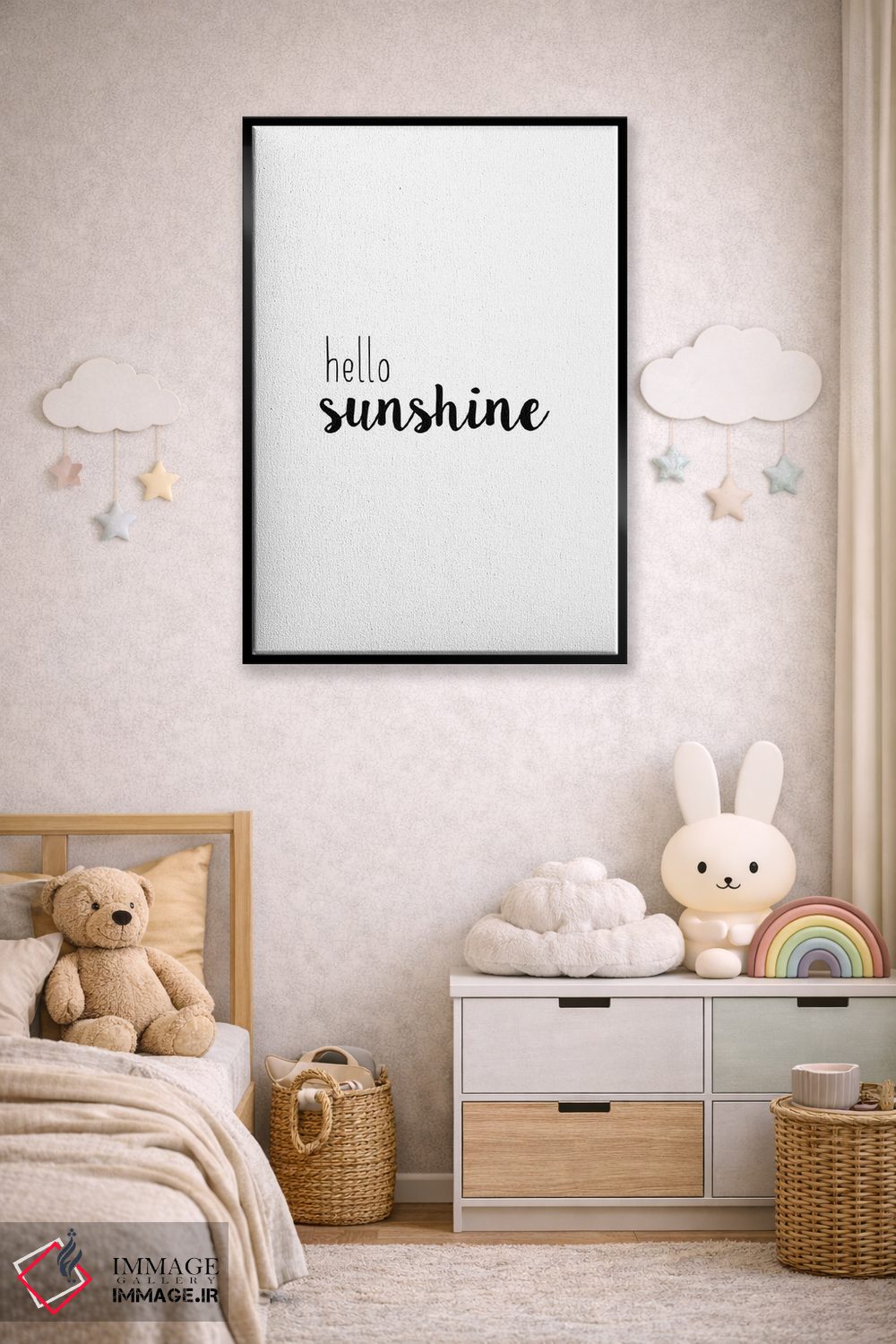 تابلو دکوراتیو سلام خورشید اثر اورارا استودیو - D5B