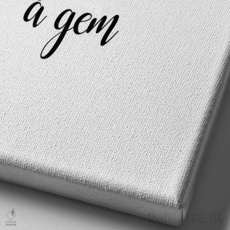 تابلو دکوراتیو زندگی پرفراز و نشیبه اثر اورارا استودیو - نمای نزدیک بافت بوم