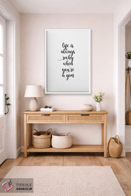 تابلو دکوراتیو زندگی پرفراز و نشیبه اثر اورارا استودیو - D4W