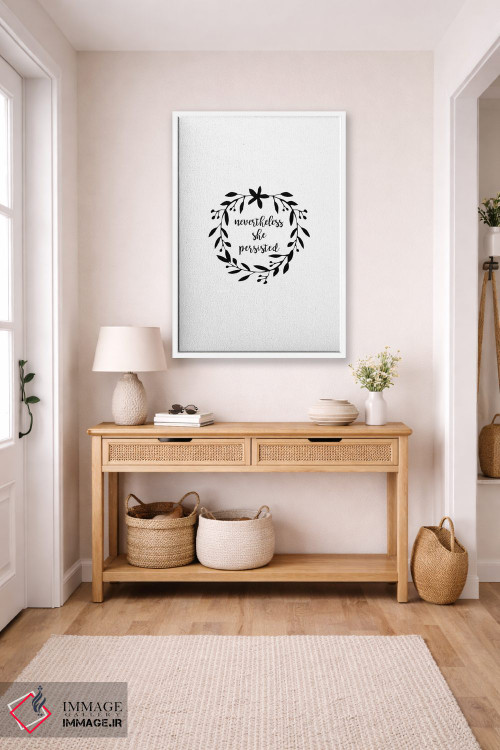 تابلو مینیمال با این حال او ادامه داد اثر اورارا استودیو - D5W