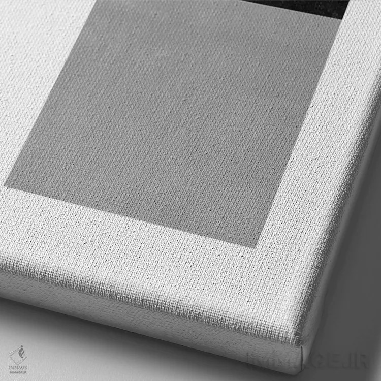 تابلو دکوراتیو فسیفه فیل ۱ اثر اورارا استودیو - نمای نزدیک بافت بوم