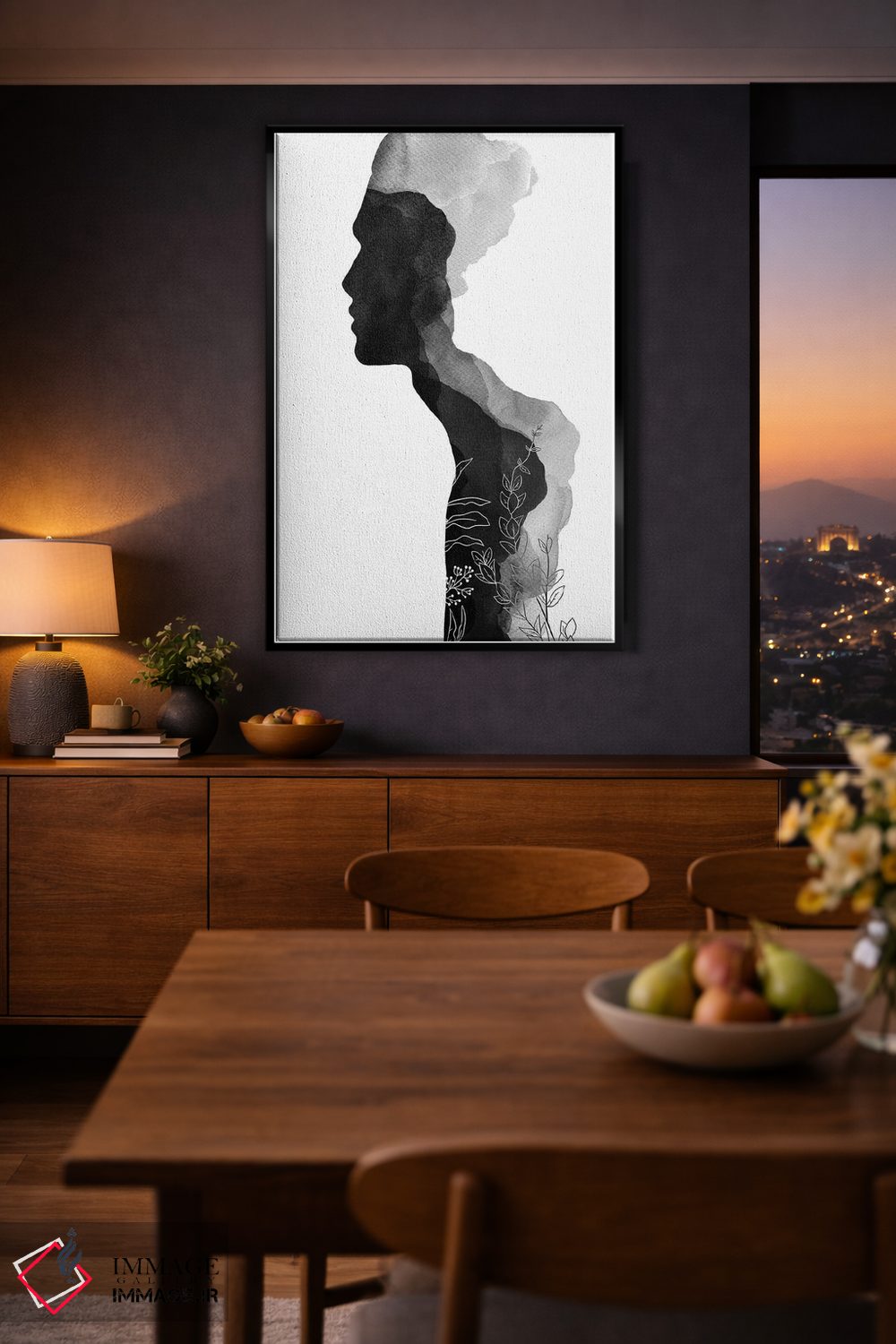 تابلو دکوراتیو او اثر اورارا استودیو - D2B