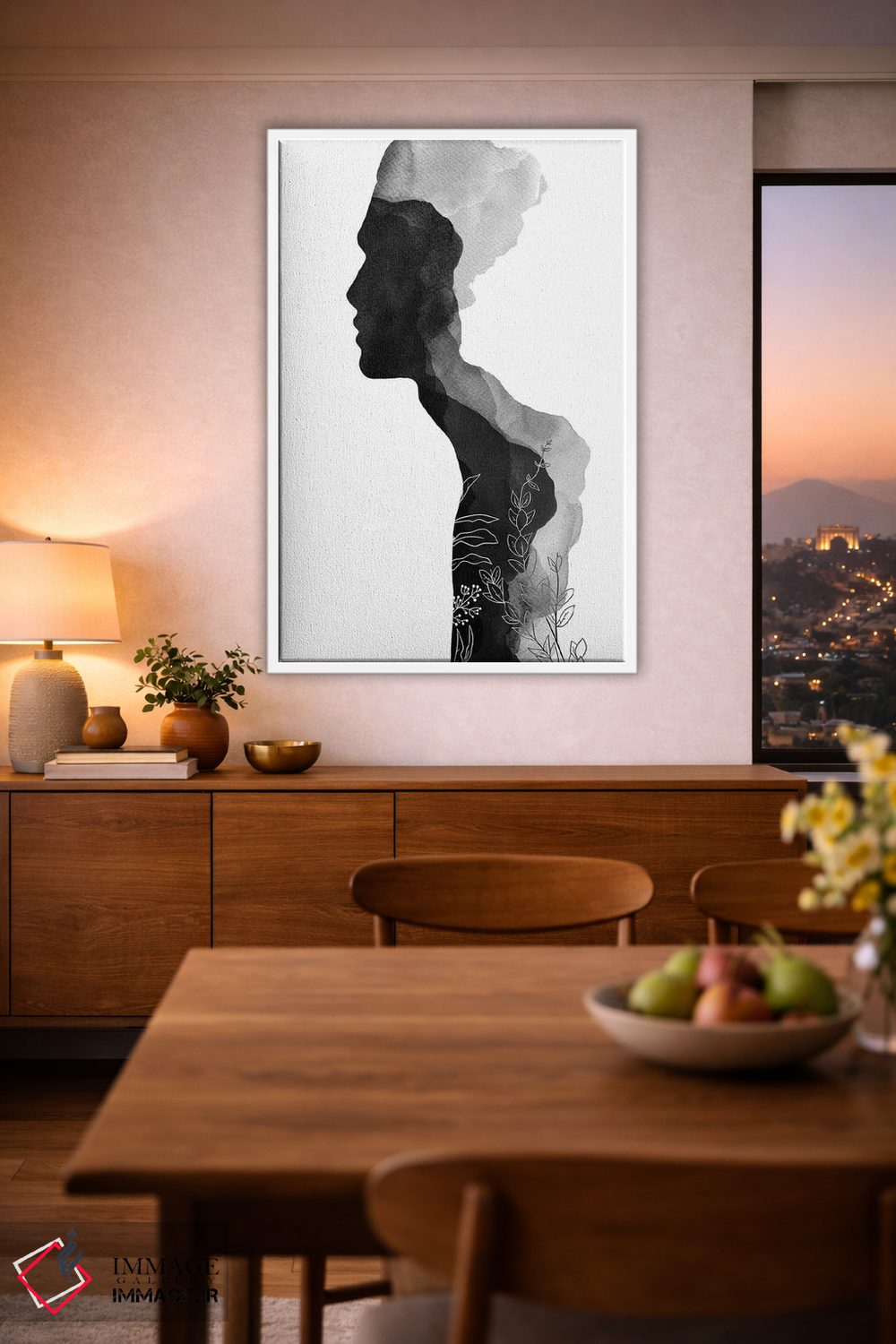 تابلو دکوراتیو او اثر اورارا استودیو - D1W