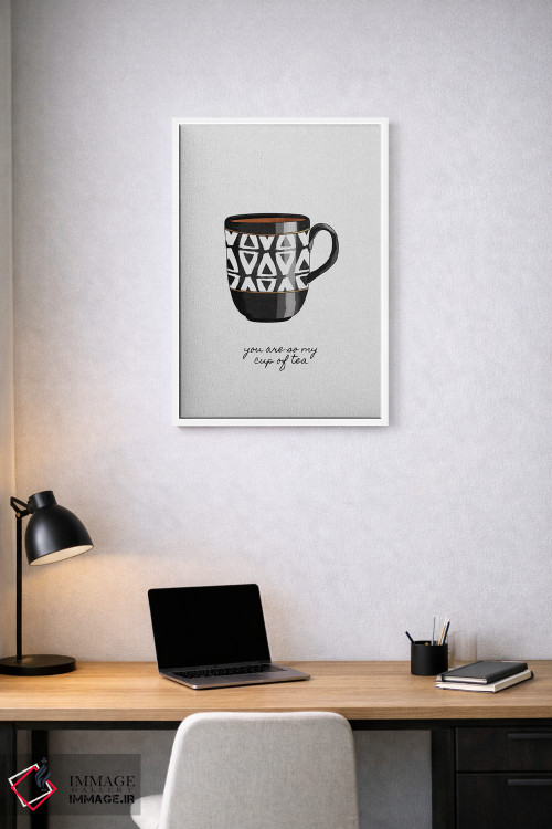 تابلو مینیمال کاملا سلیقه ام هستی اثر اورارا استودیو - D1W
