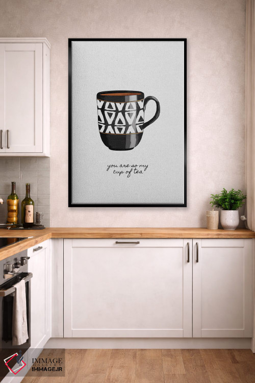 تابلو مینیمال کاملا سلیقه ام هستی اثر اورارا استودیو - D2B